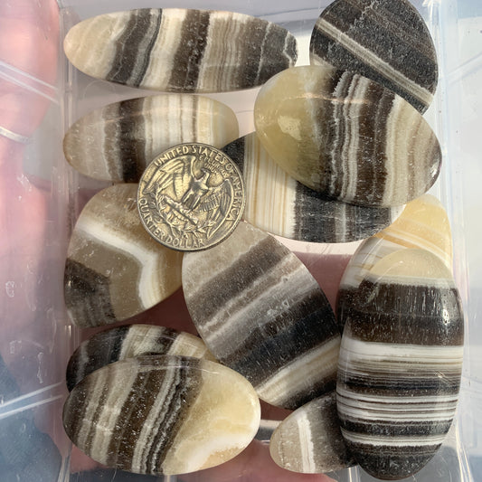 Zebra Calcite Cabochon