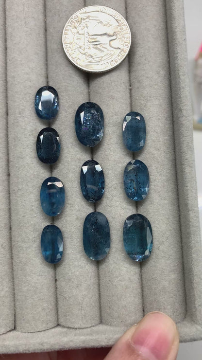 Kyanite Faceted Gemstone