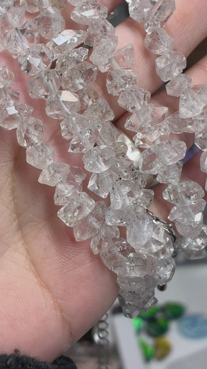 Diamond Quartz (herkimer) Bracelet